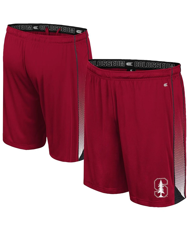 Colosseum Men's Cardinal Stanford Online Shorts