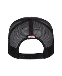 Lids Men's Black Wolverine Big Front Foam Trucker Adjustable Hat