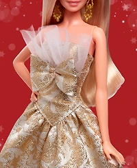 Barbie 2025 Holiday Barbie Doll- Blonde