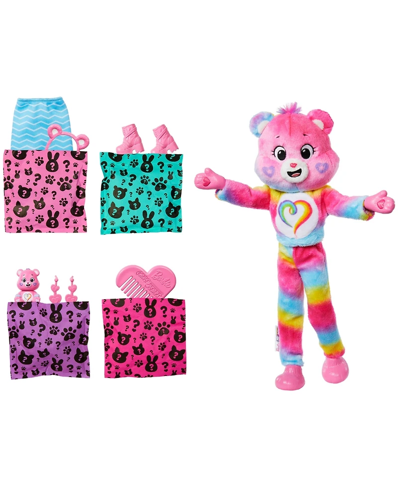 Barbie Cutie Reveal Care Bears Doll and Accessories
