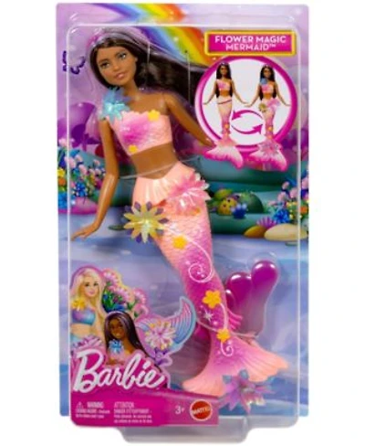 Barbie Flower Magic Mermaid Toy Doll