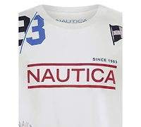 Nautica Big Boys Playful Print Crewneck T-Shirt