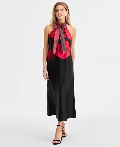 Karl Lagerfeld Paris Women's Floral Print Dress