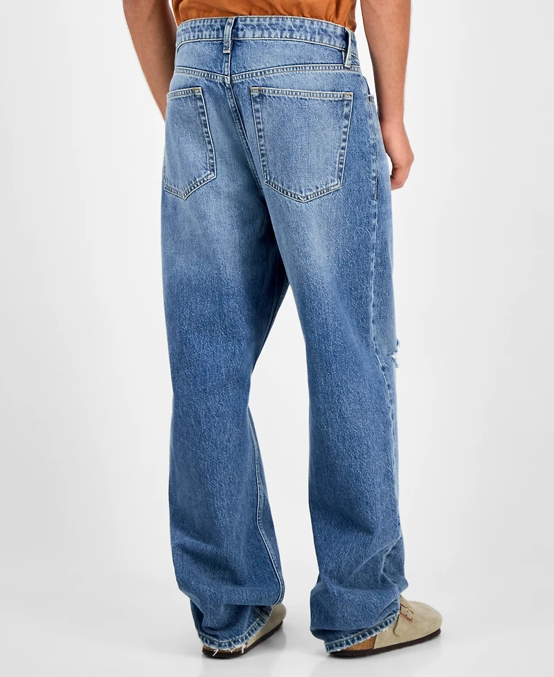 Sun + Stone Men's Azul Baggy Jeans, Macy's Exclusive