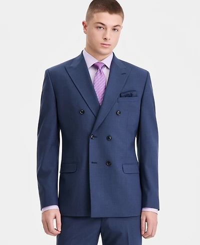 Bar Iii Men's Slim-Fit Wool-Blend Double Breasted Suit Separates Jacket, Macy's Exclusive