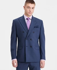 Bar Iii Men's Slim-Fit Wool-Blend Double Breasted Suit Separates Jacket, Macy's Exclusive