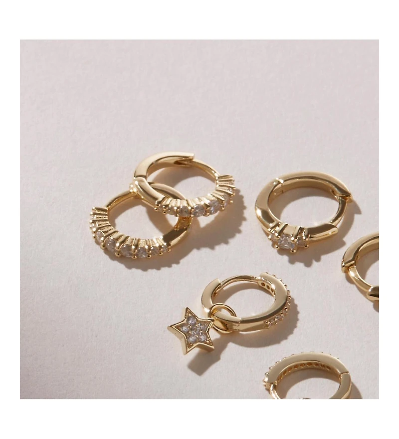 Ana Luisa - Huggie Hoops - Nava