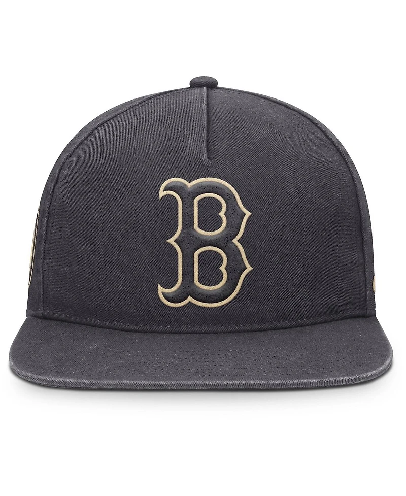 Nike Men's Anthracite Boston Red Sox Monotone Pro Adjustable Hat