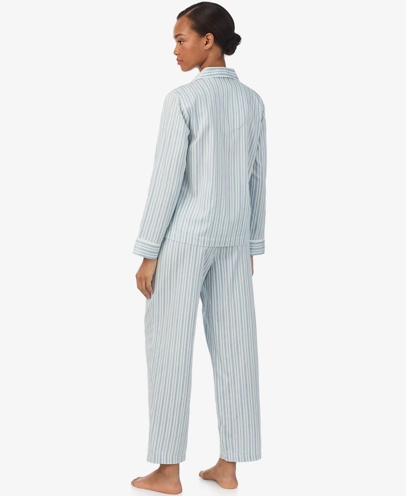 Lauren Ralph Petite Long Sleeve Pajama Set