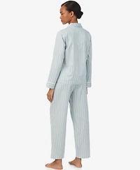 Lauren Ralph Petite Long Sleeve Pajama Set