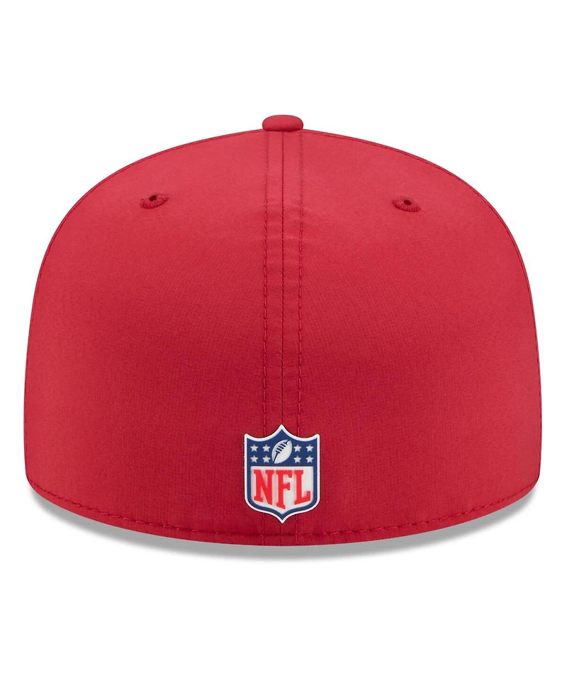 New Era Men's Cardinal Arizona Cardinals 2025 Sideline 59FIFTY Fitted Hat