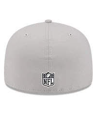 New Era Men's Gray Chicago Bears 2025 Sideline 59FIFTY Fitted Hat