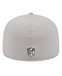 New Era Men's Gray Cleveland Browns 2025 Sideline 59FIFTY Fitted Hat