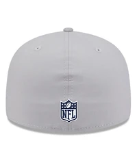 New Era Men's Gray Seattle Seahawks 2025 Sideline 59FIFTY Fitted Hat
