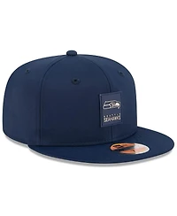 New Era Men's College Navy Seattle Seahawks 2025 Sideline 59FIFTY Fitted Hat