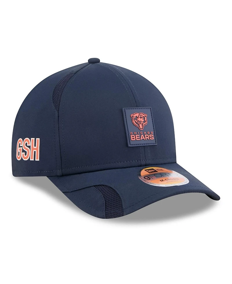 New Era Big Boys and Girls Navy Chicago Bears 2025 Sideline 9FORTY Adjustable Hat