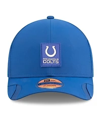 New Era Big Boys and Girls Royal Indianapolis Colts 2025 Sideline 9FORTY Adjustable Hat