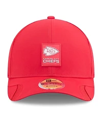New Era Big Boys and Girls Red Kansas City Chiefs 2025 Sideline 9FORTY Adjustable Hat