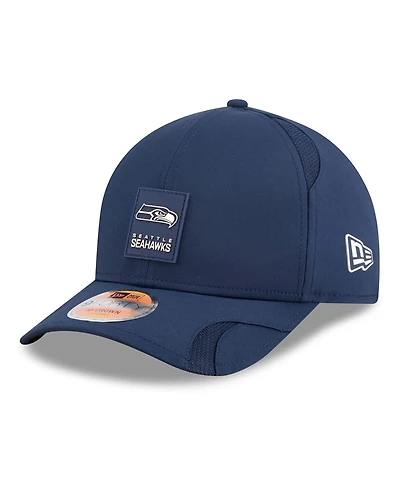 New Era Big Boys and Girls College Navy Seattle Seahawks 2025 Sideline M-crown 9FORTY Adjustable Hat