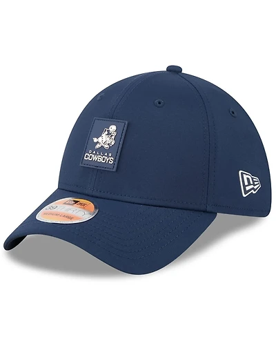 New Era Men's Navy Dallas Cowboys 2025 Nfl Sideline Throwback 39THIRTY Flex Hat