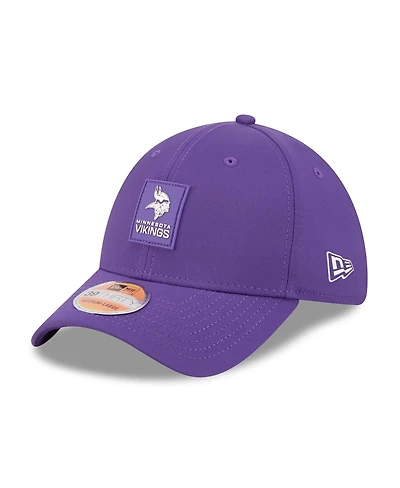 New Era Men's Purple Minnesota Vikings 2025 Sideline 39THIRTY Flex Hat