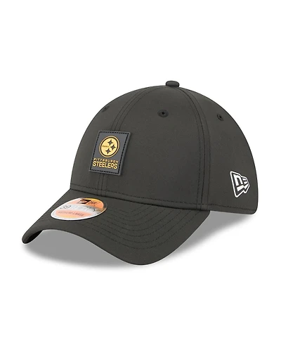 New Era Men's Black Pittsburgh Steelers 2025 Sideline 39THIRTY Flex Hat
