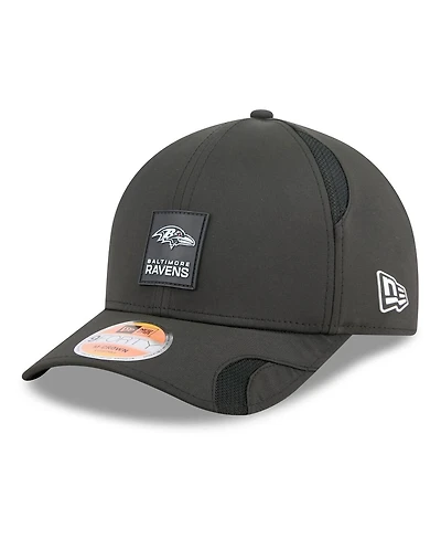 New Era Men's Baltimore Ravens 2025 Sideline M-crown 9FORTY Adjustable Hat
