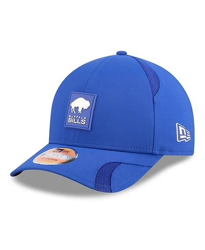 New Era Men's Royal Buffalo Bills 2025 Sideline Throwback M-crown 9FORTY Adjustable Hat