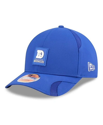 New Era Men's Royal Denver Broncos 2025 Sideline Throwback M-crown 9FORTY Adjustable Hat