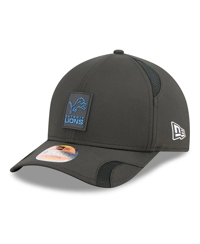 New Era Men's Detroit Lions 2025 Sideline M-crown 9FORTY Adjustable Hat