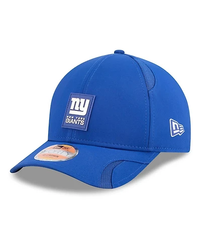 New Era Men's Royal New York Giants 2025 Sideline M-crown 9FORTY Adjustable Hat
