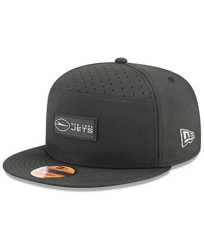 New Era Men's New York Jets 2025 Sideline Split Panel 9FIFTY Snapback Hat