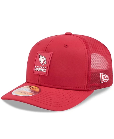 New Era Men's Cardinal Arizona Cardinals 2025 Sideline 9SEVENTY Trucker Adjustable Hat