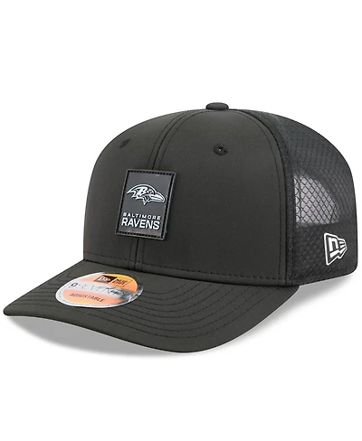 New Era Men's Baltimore Ravens 2025 Sideline 9SEVENTY Trucker Adjustable Hat