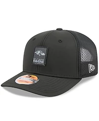 New Era Men's Baltimore Ravens 2025 Sideline 9SEVENTY Trucker Adjustable Hat