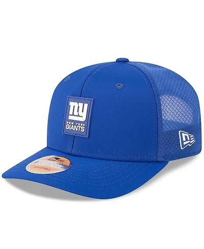 New Era Men's Royal New York Giants 2025 Sideline 9SEVENTY Trucker Adjustable Hat