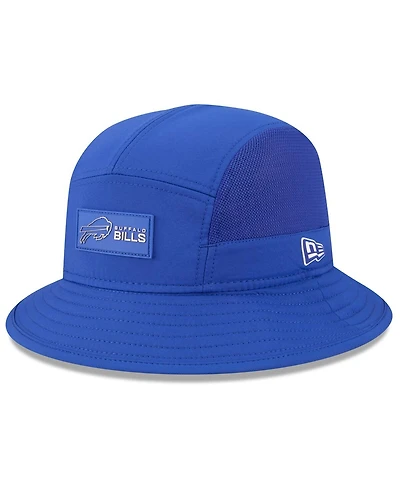 New Era Men's Royal Buffalo Bills 2025 Sideline Bucket Hat