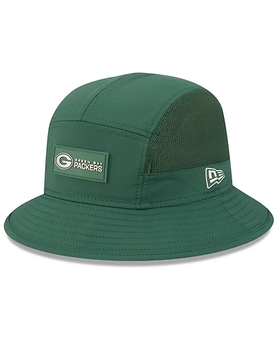 New Era Men's Green Bay Packers 2025 Sideline Bucket Hat