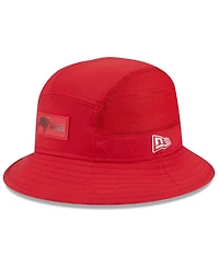 New Era Men's Red Tampa Bay Buccaneers 2025 Sideline Bucket Hat