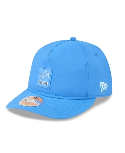New Era Men's Blue Detroit Lions 2025 Sideline Retro Crown 59FIFTY Fitted Hat