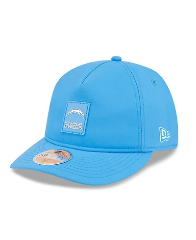 New Era Men's Powder Blue Los Angeles Chargers 2025 Sideline Retro Crown 59FIFTY Fitted Hat