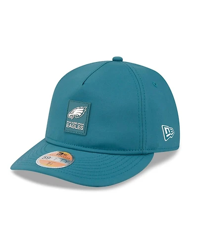 New Era Men's Midnight Green Philadelphia Eagles 2025 Sideline Retro Crown 59FIFTY Fitted Hat