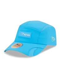 New Era Men's Blue Carolina Panthers 2025 Sideline Runner Adjustable Hat