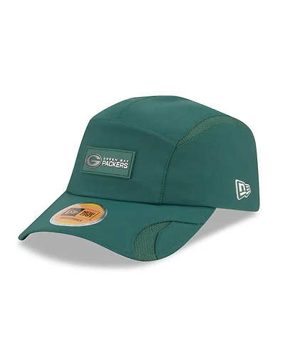 New Era Men's Green Green Bay Packers 2025 Sideline Runner Adjustable Hat