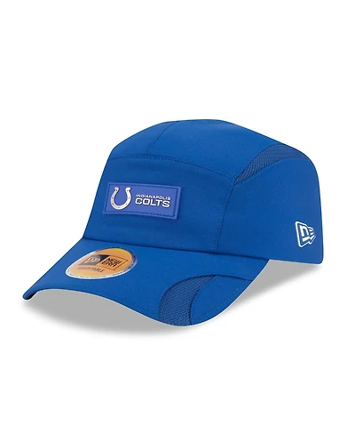 New Era Men's Royal Indianapolis Colts 2025 Sideline Runner Adjustable Hat