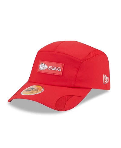 New Era Men's Red Kansas City Chiefs 2025 Sideline Runner Adjustable Hat