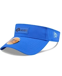 New Era Men's Royal Los Angeles Rams 2025 Sideline Visor Hat