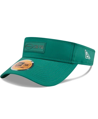 New Era Men's Green New York Jets 2025 Sideline Visor Hat