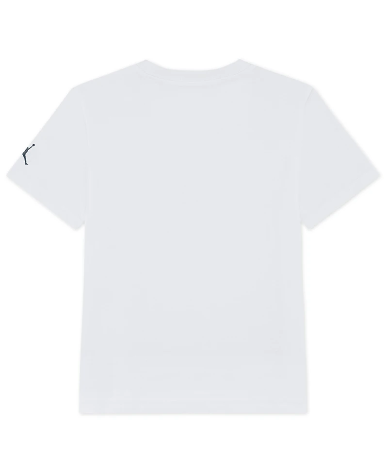 Jordan Toddler and Little Boys Flight Goat Print T-Shirt