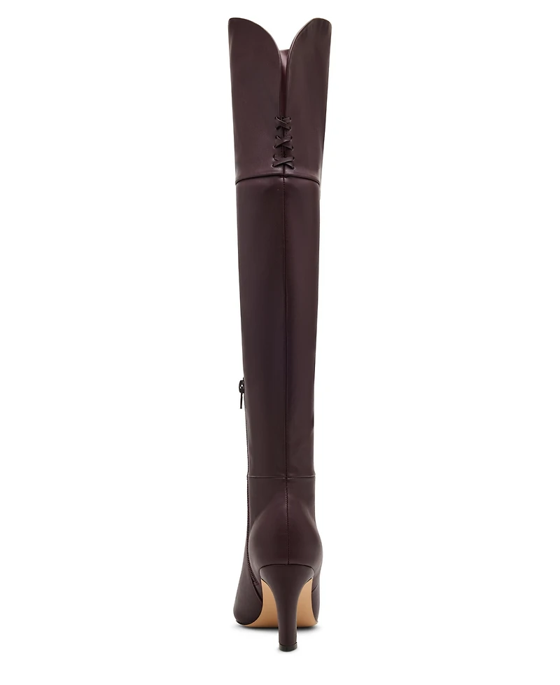 Madden Girl Women's Decode Wide-Calf Over-The-Knee Dress Boots